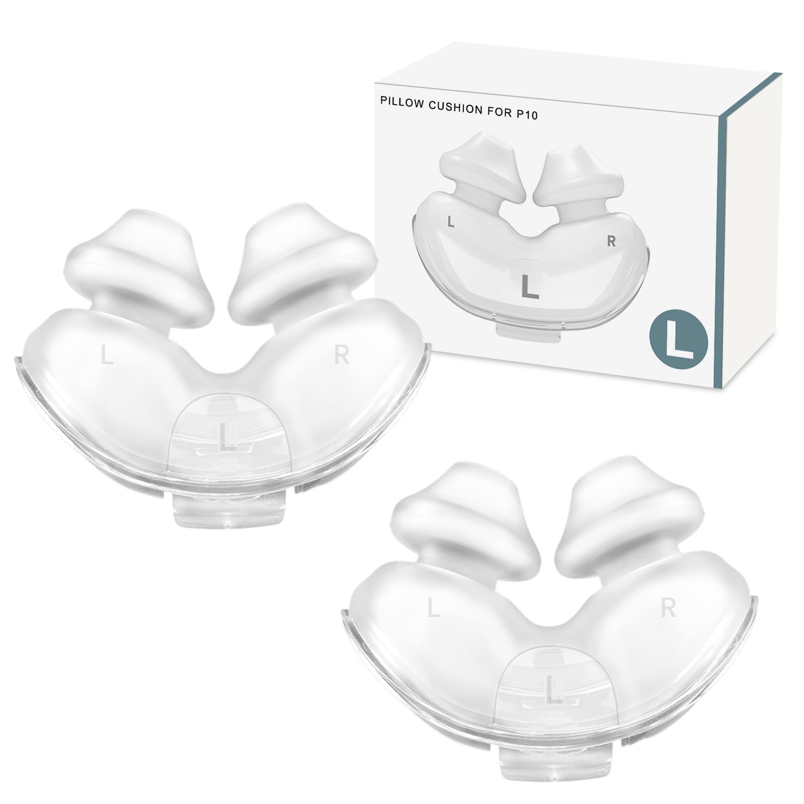 Anti Snore Contour Pillow - 2Pcs P10 Nasal Pillow AirFit P10
