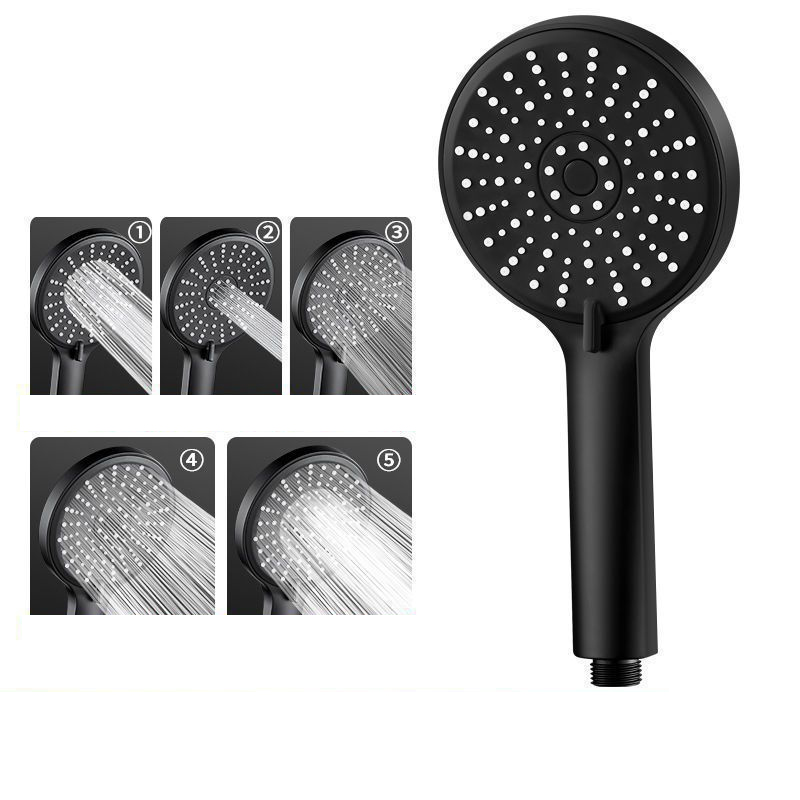 Black 5 Modes Shower Head Adju - High Pressure Shower Head Handheld ulasan dan harga