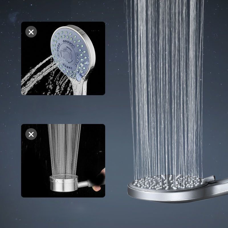 Black 5 Modes Shower Head Adju - High Pressure Shower Head Handheld ulasan dan harga