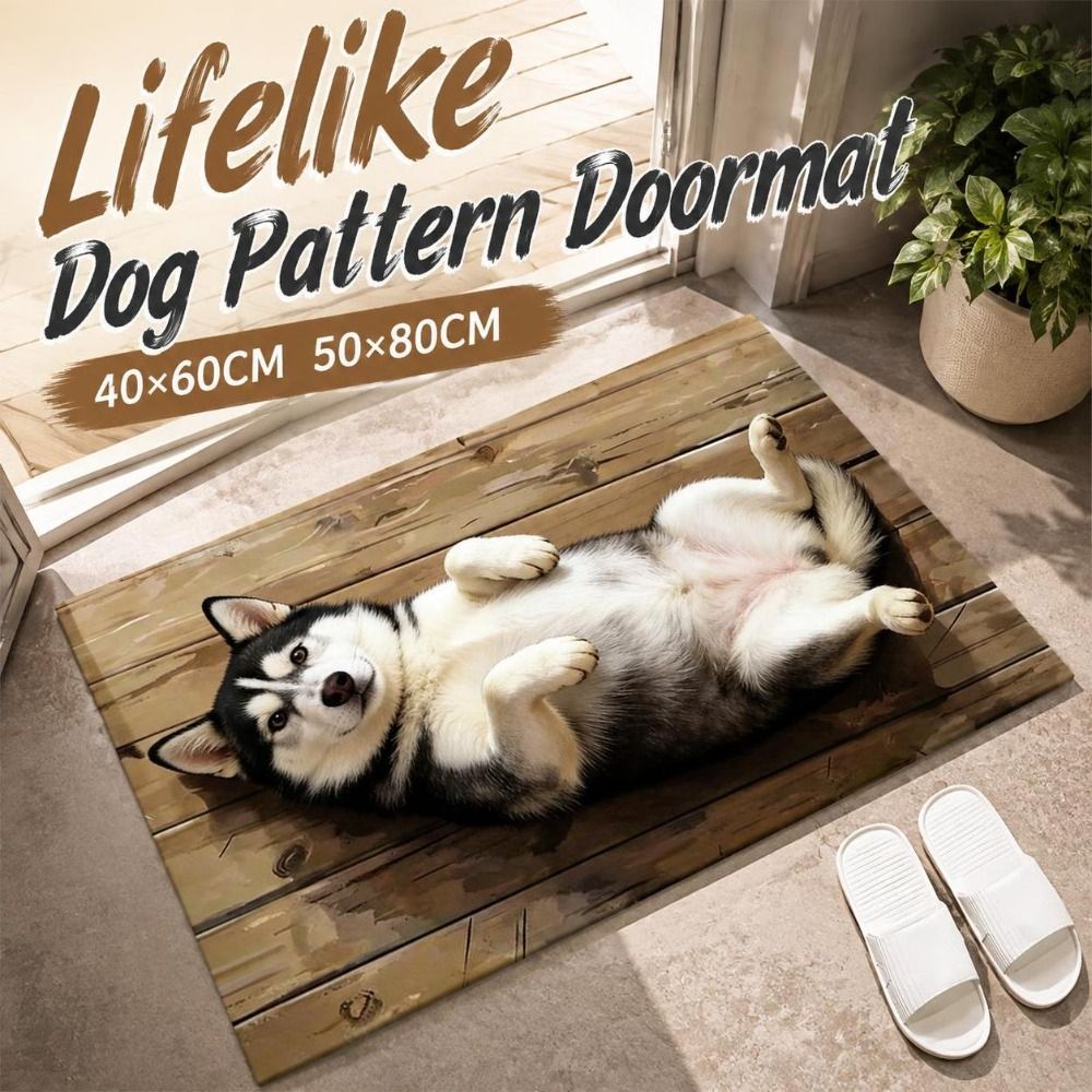 Durable Diatomite Dog Pattern  - Quick Dry Diatomite Bath Mat ulasan dan harga