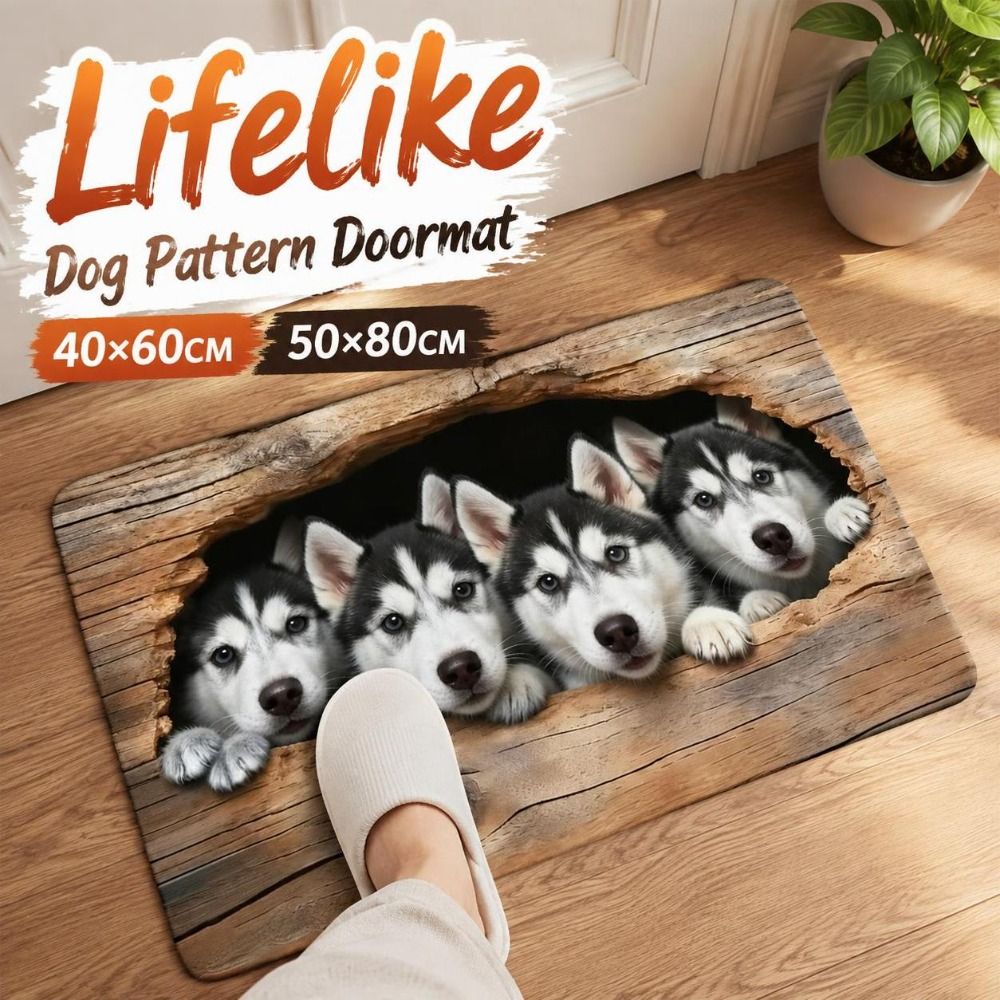 Durable Diatomite Dog Pattern  - Quick Dry Diatomite Bath Mat ulasan dan harga
