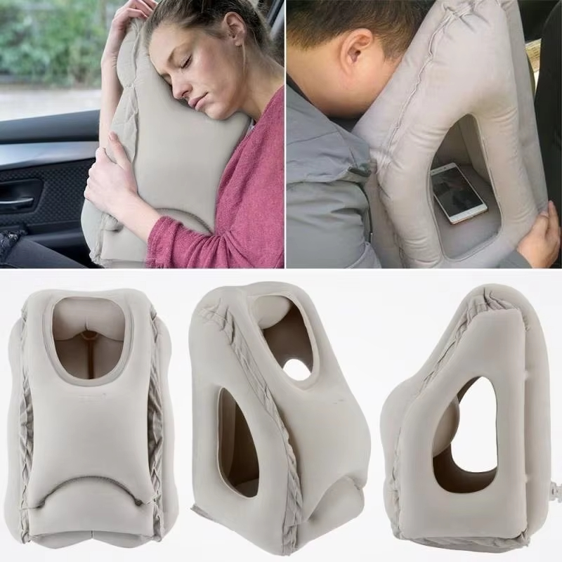 Upgraded Inflatable Air Cushio - Anti Snore Contour Pillow ulasan dan harga