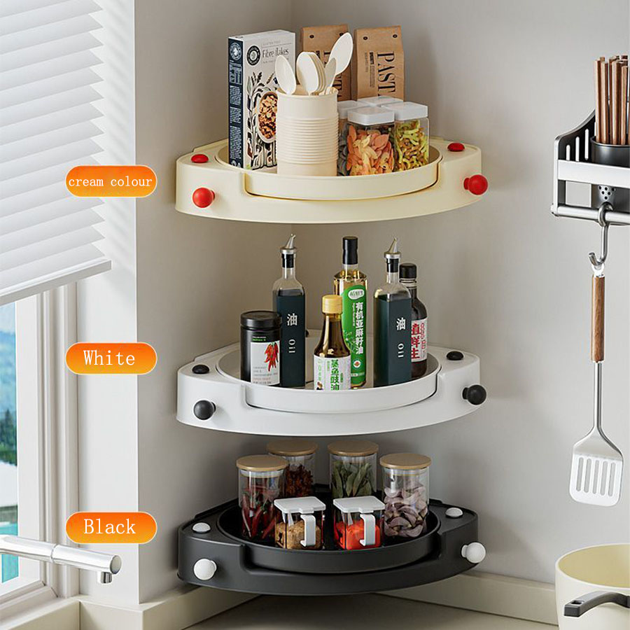 Home storage rack rotating mul - Kitchen ulasan dan harga