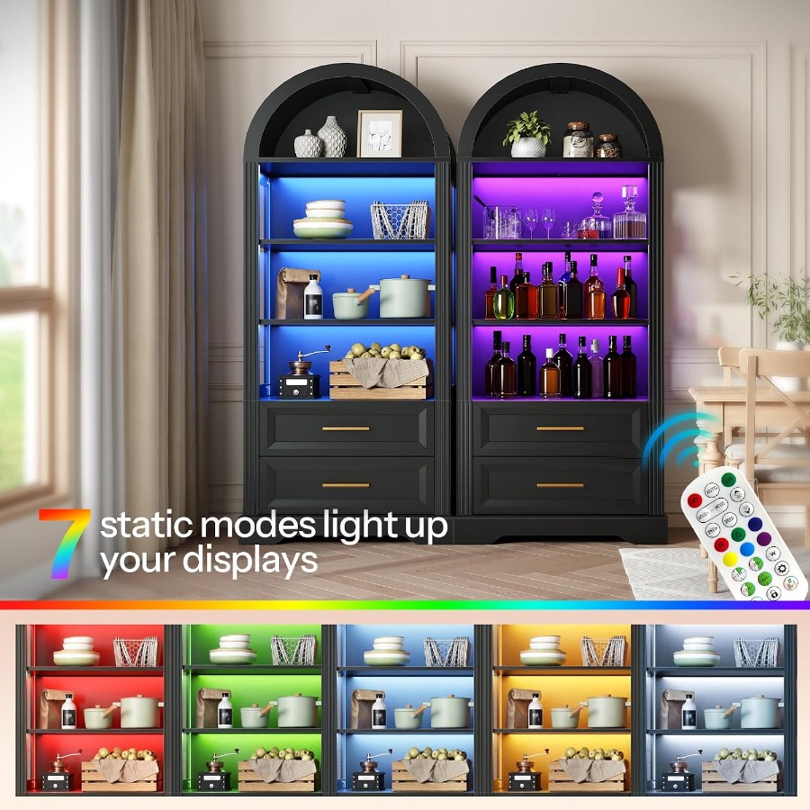 Display Cabinet, Tall Arched B - Storage & Organization ulasan dan harga