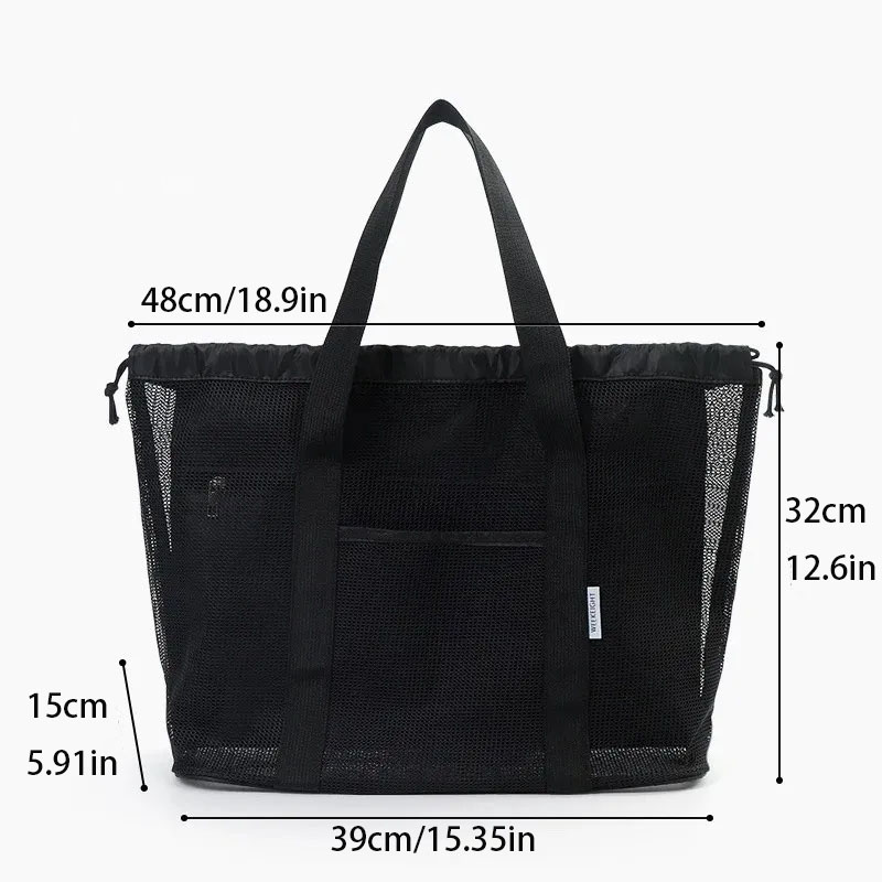 Large Capacity Beach Bag Drain - Bath ulasan dan harga