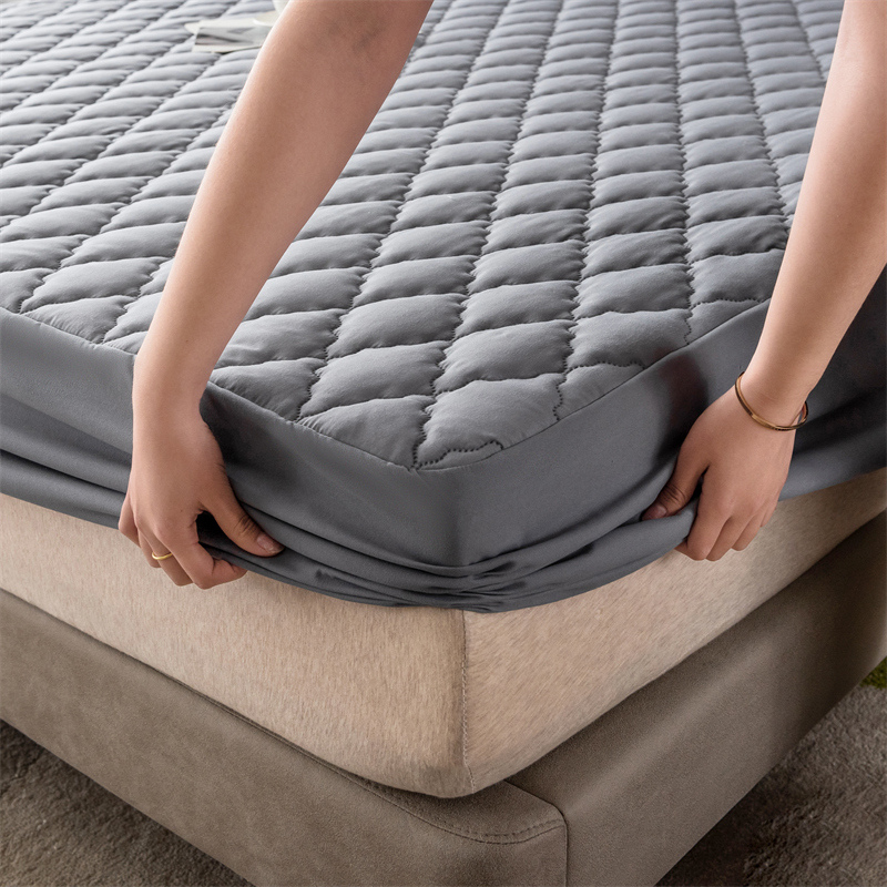 Waterproof Quilted Elastic Fit - Waterproof Mattress Protector Breathable ulasan dan harga