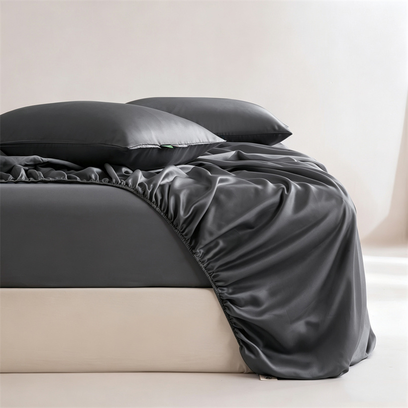 Mulberry Silk Fitted Sheet 100 - Fitted Bed Sheets Deep Pocket ulasan dan harga
